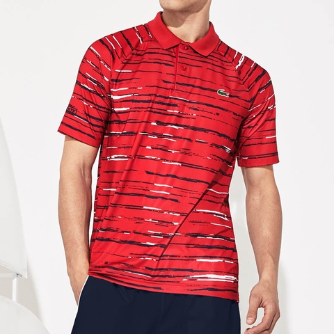 lacoste raglan polo